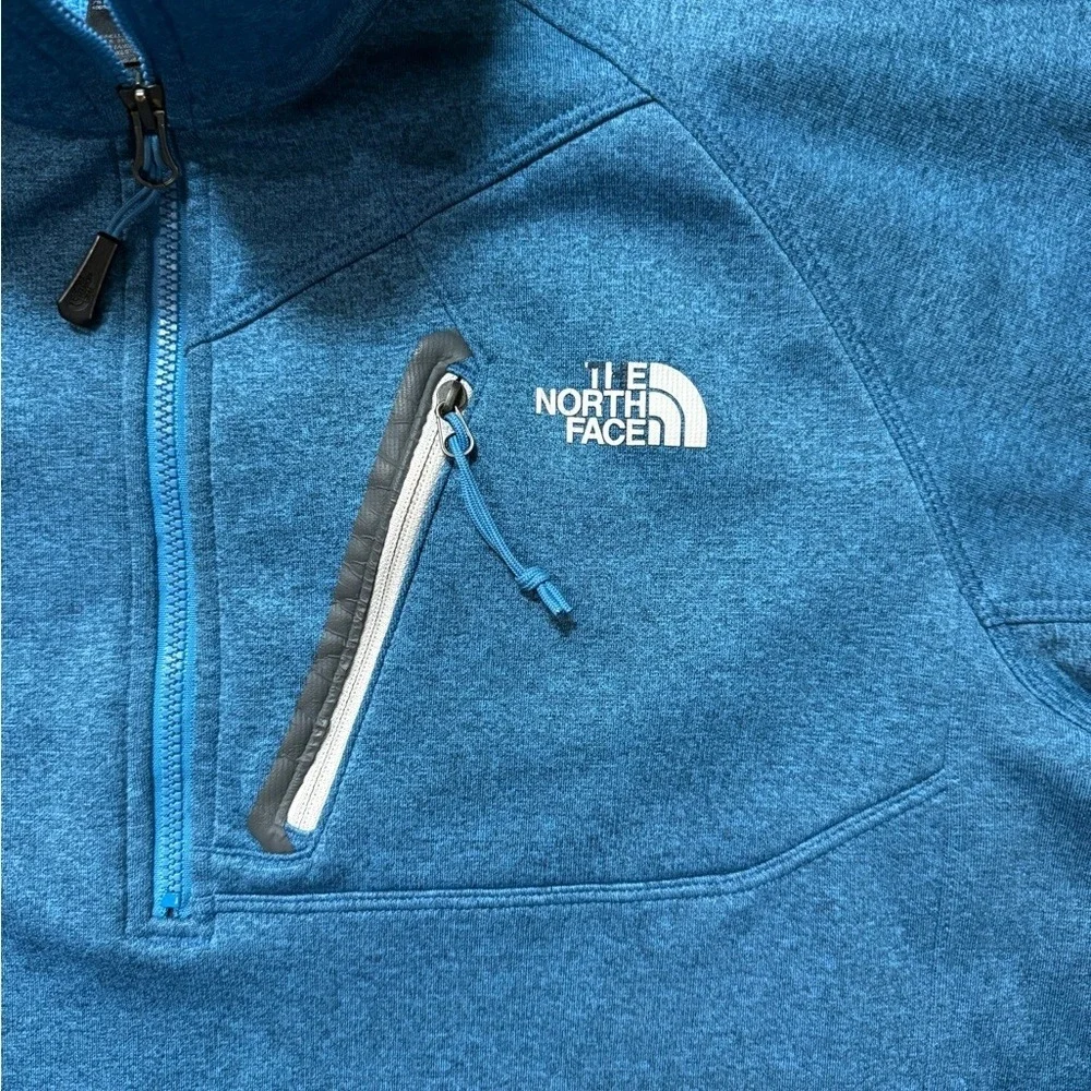 The North Face Men's Canyonlands 1/2 Zip Pullover Blue S Gorpcore Outdoorsy Camp
